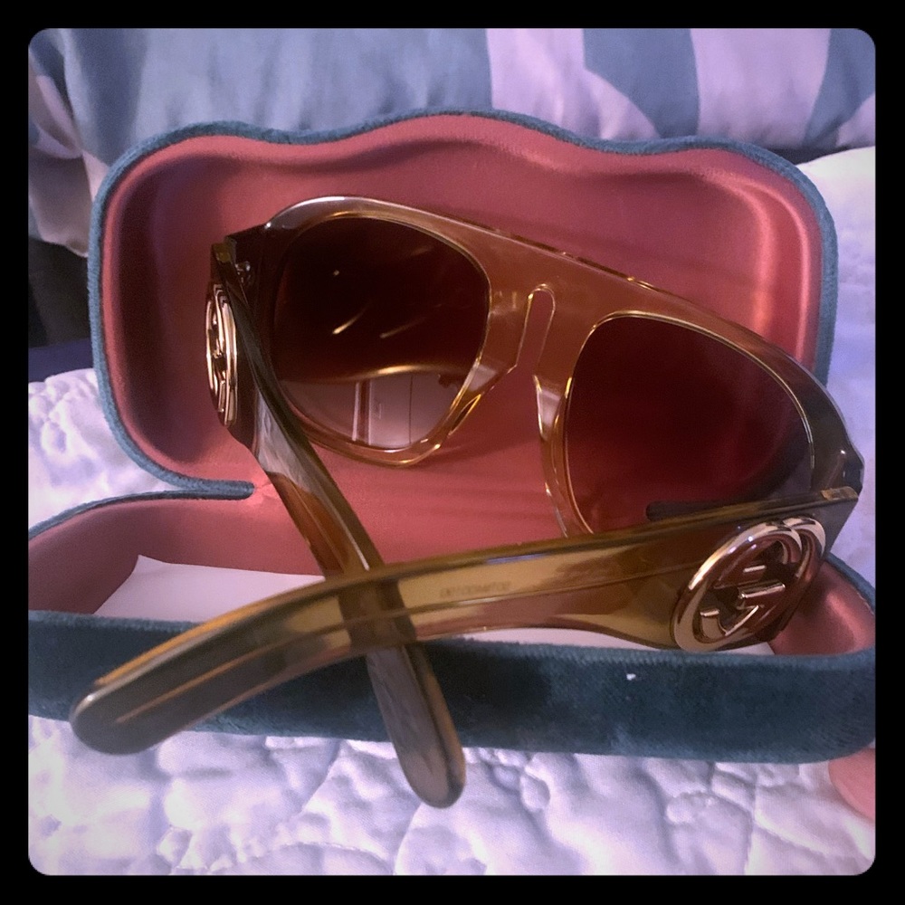 Oversized Gucci GG0152s Sunglasses